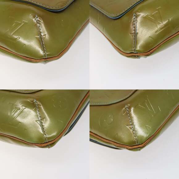 LOUIS VUITTON Monogram Vernis Thompson Street Bag Baby Blue M91009 - Picture 10 of 12